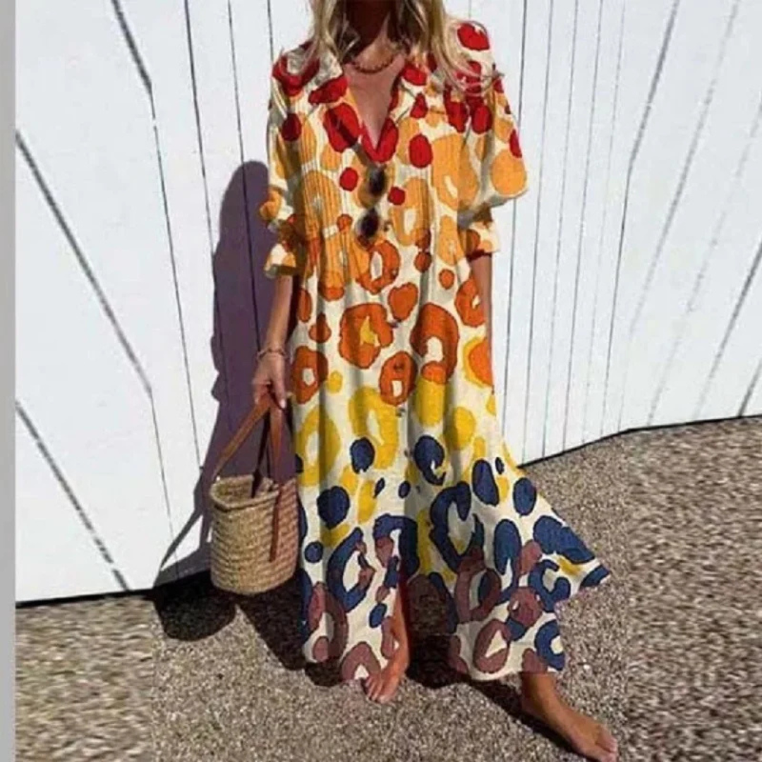 Kateřina | Boho kleit avara siluetiga