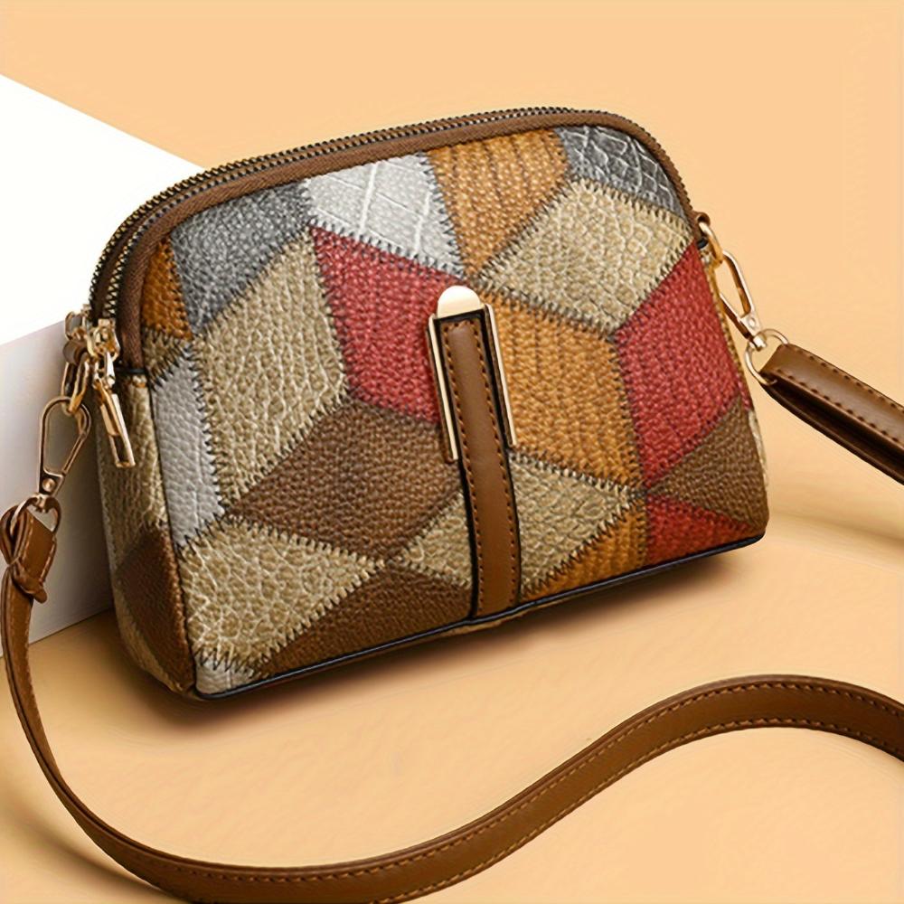 Luna | Mini õlakott patchwork stiilis