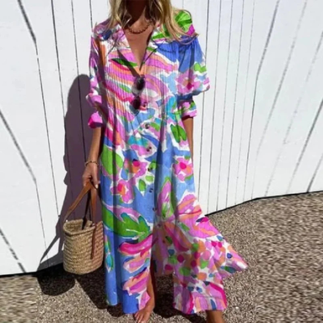 Kateřina | Boho kleit avara siluetiga