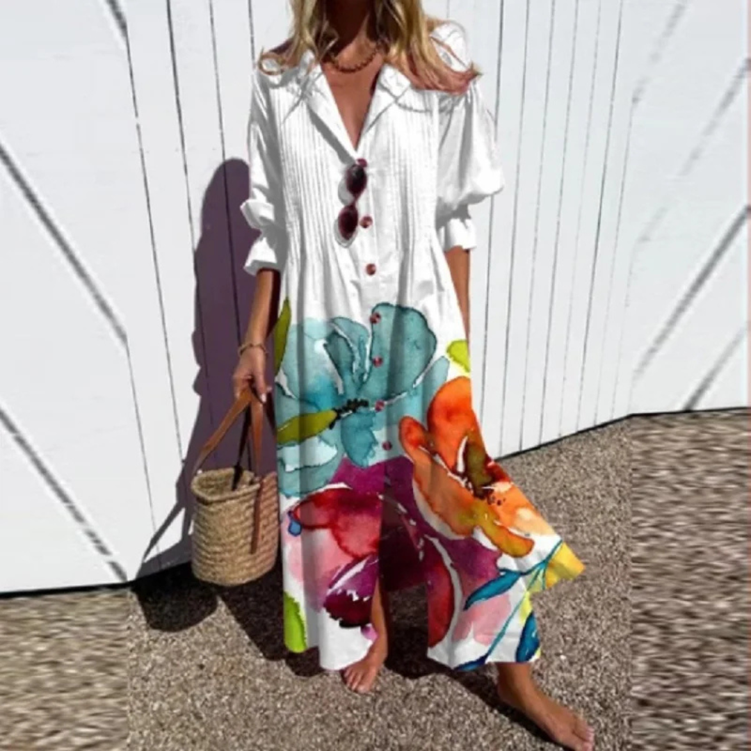 Kateřina | Boho kleit avara siluetiga