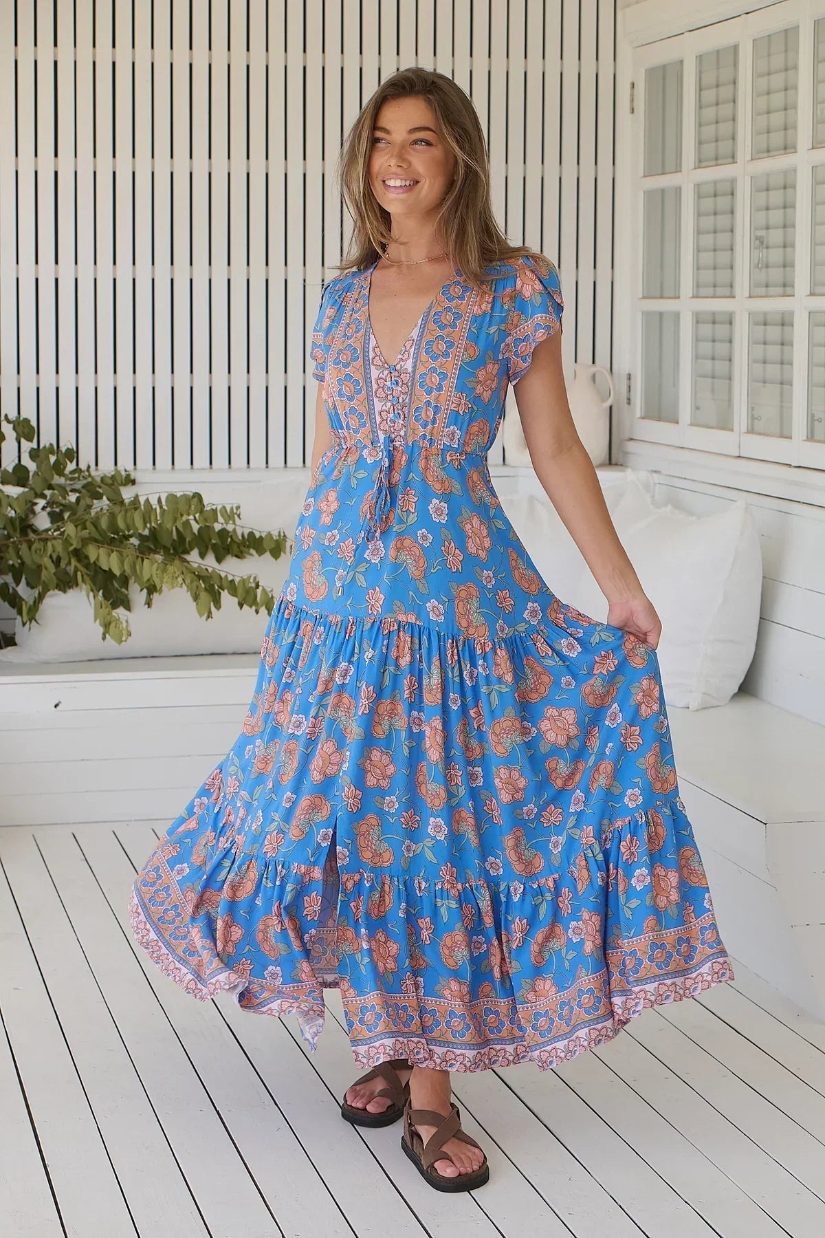 Solara | Boho suve maksikleit