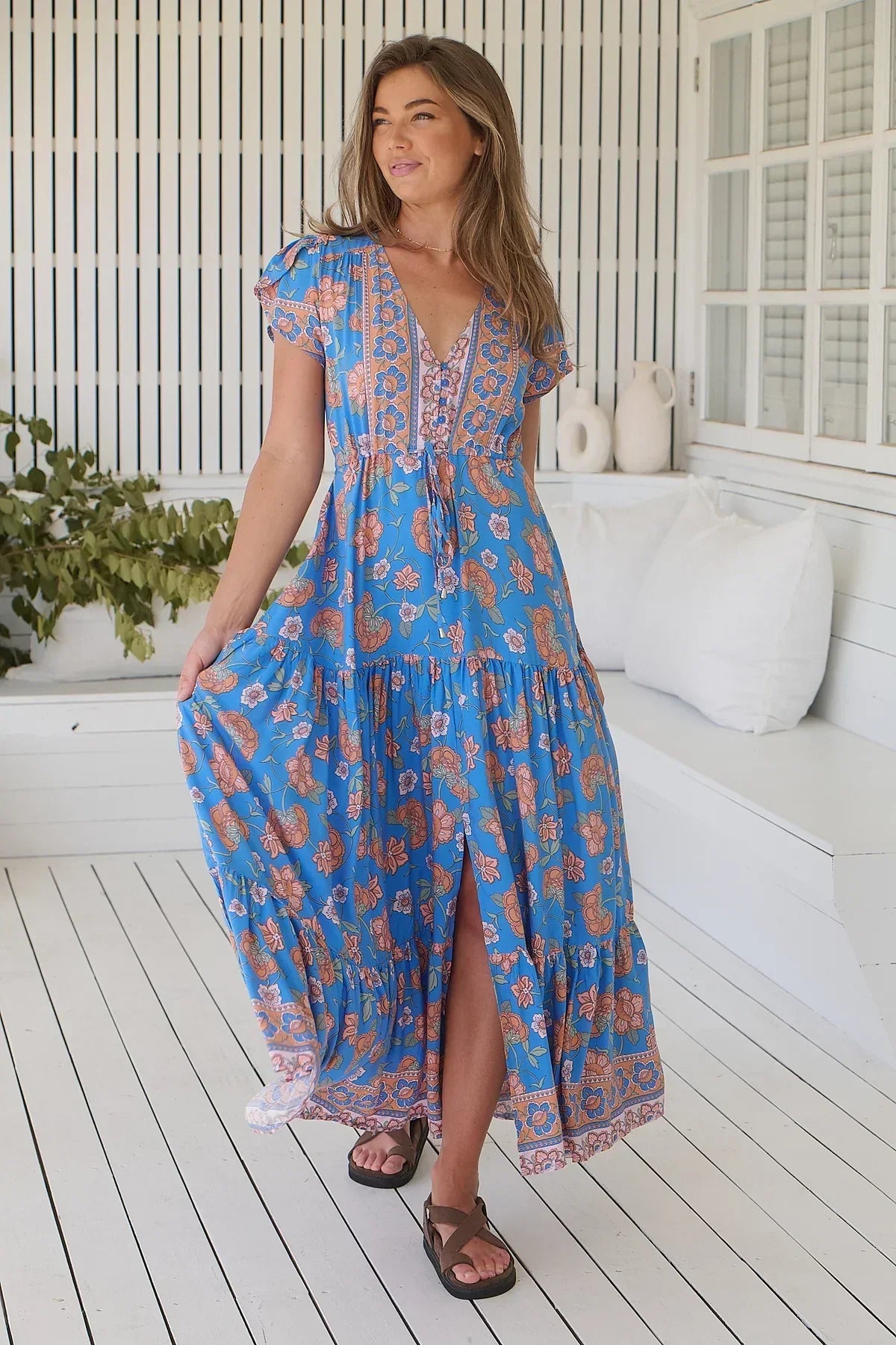 Solara | Boho suve maksikleit