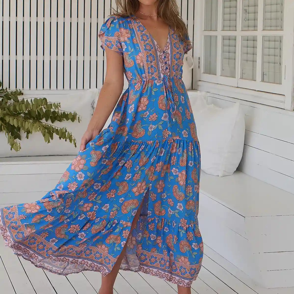 Solara | Boho suve maksikleit