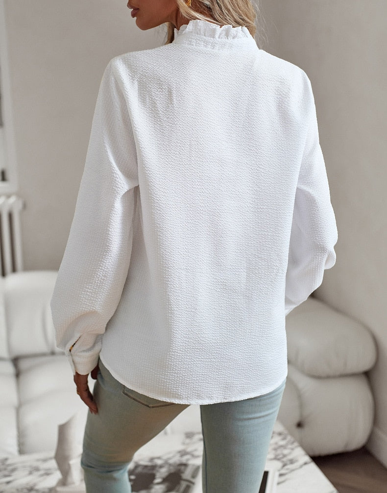 Edith | Elegantsed pluusid romantiliste volangidega