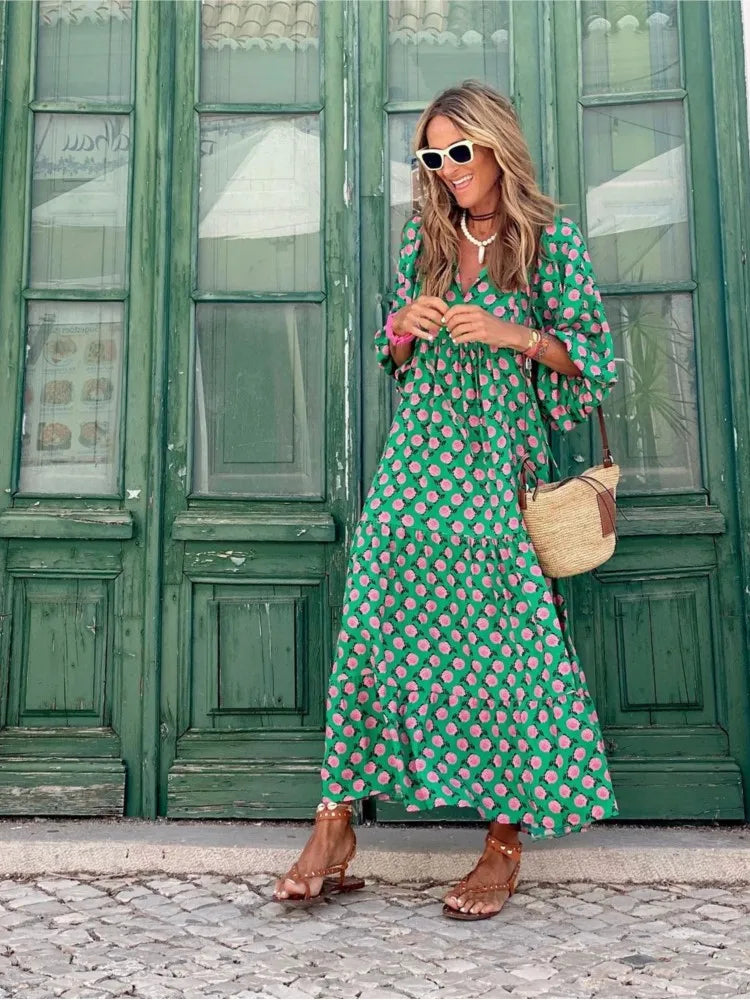 Aprill | Boho maxi kleit