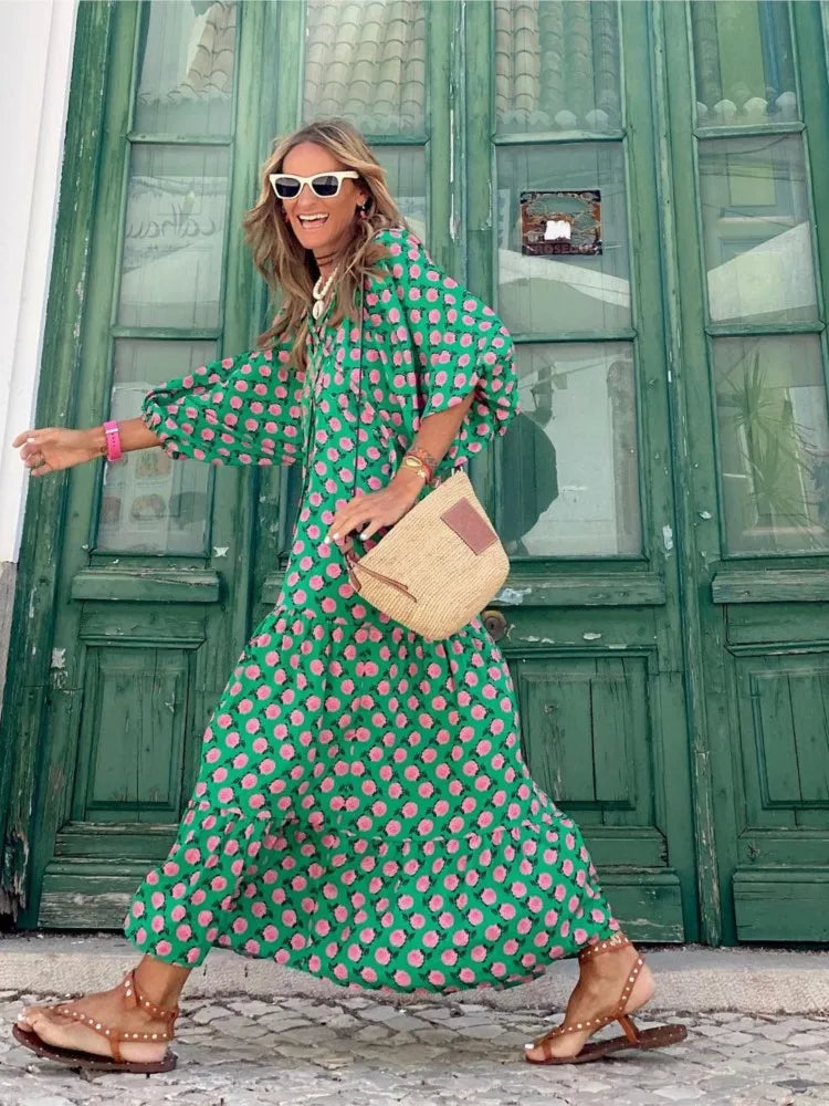 Aprill | Boho maxi kleit