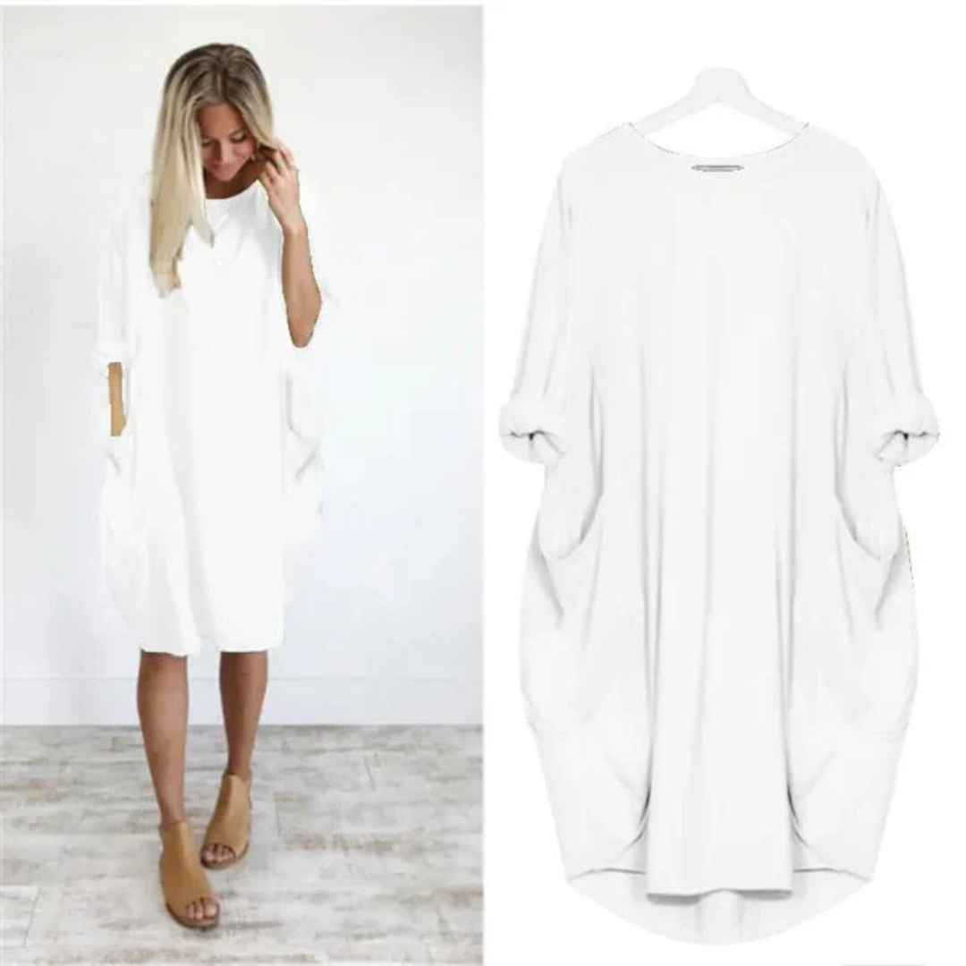 Mieke | Elegantne kleit taskutega