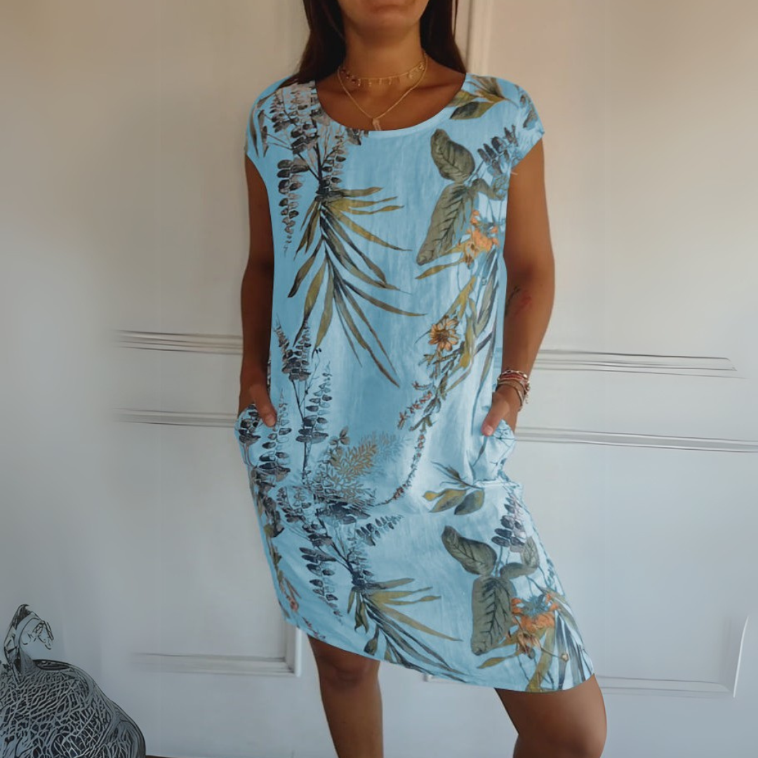 Johana | Elegantne kleit õmblusdekolteega