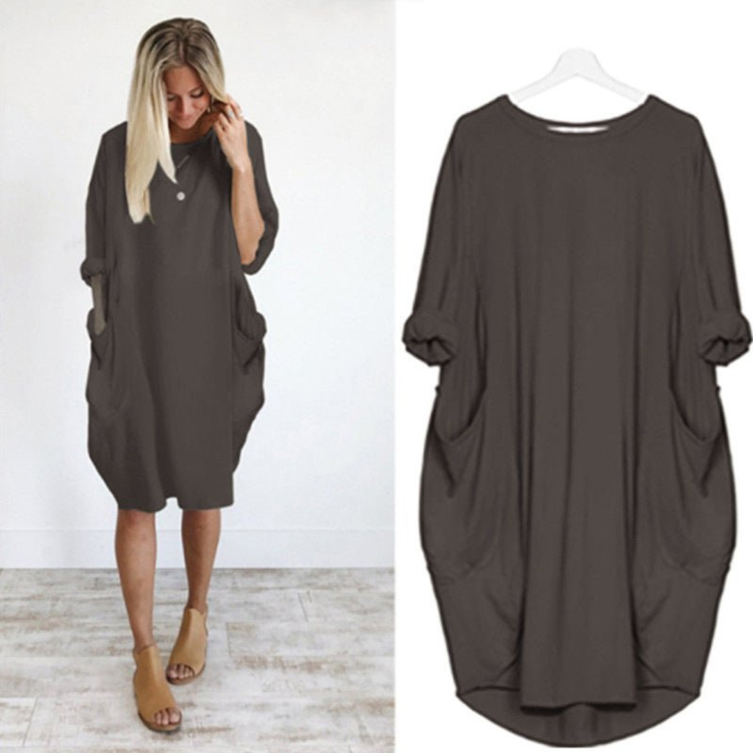 Mieke | Elegantne kleit taskutega