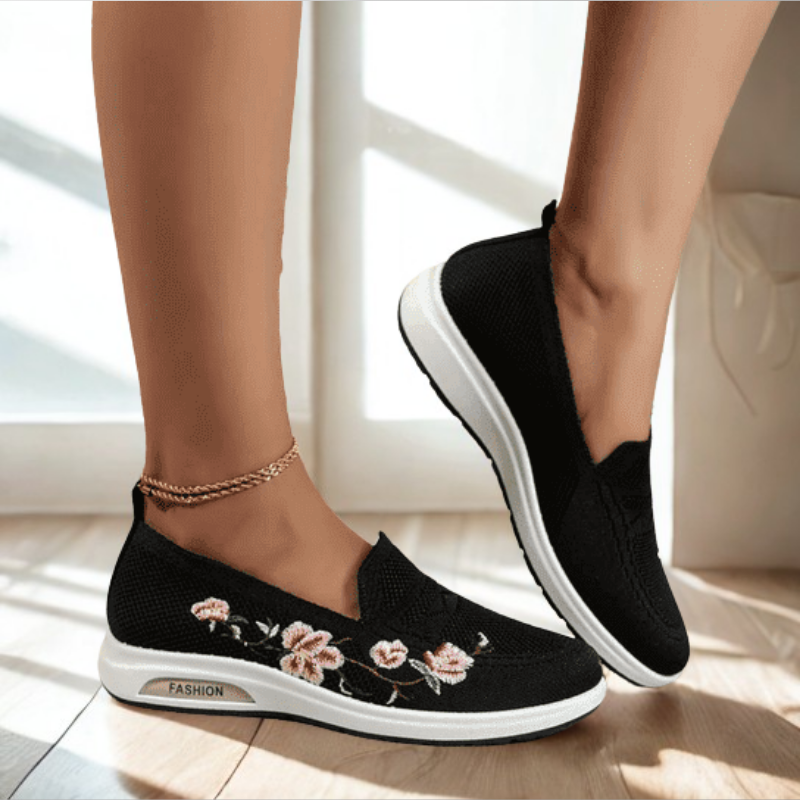 Lily™ – Mugavad ortopeedilised slip-on kingad elegantsete lilledega