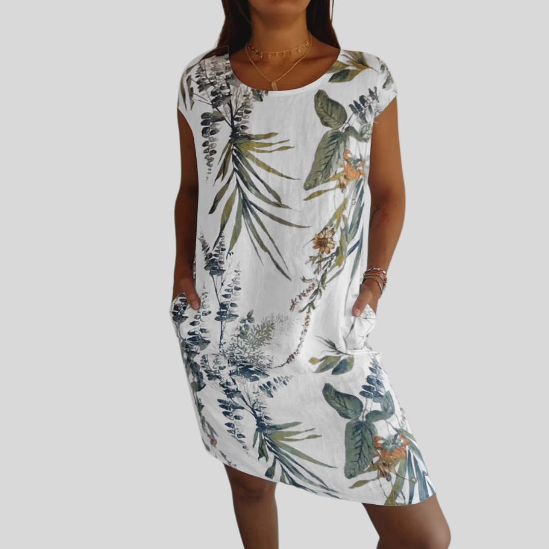Johana | Elegantne kleit õmblusdekolteega