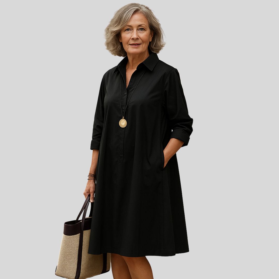 Evelína | Elegantsed polo kleit premium puuvillast