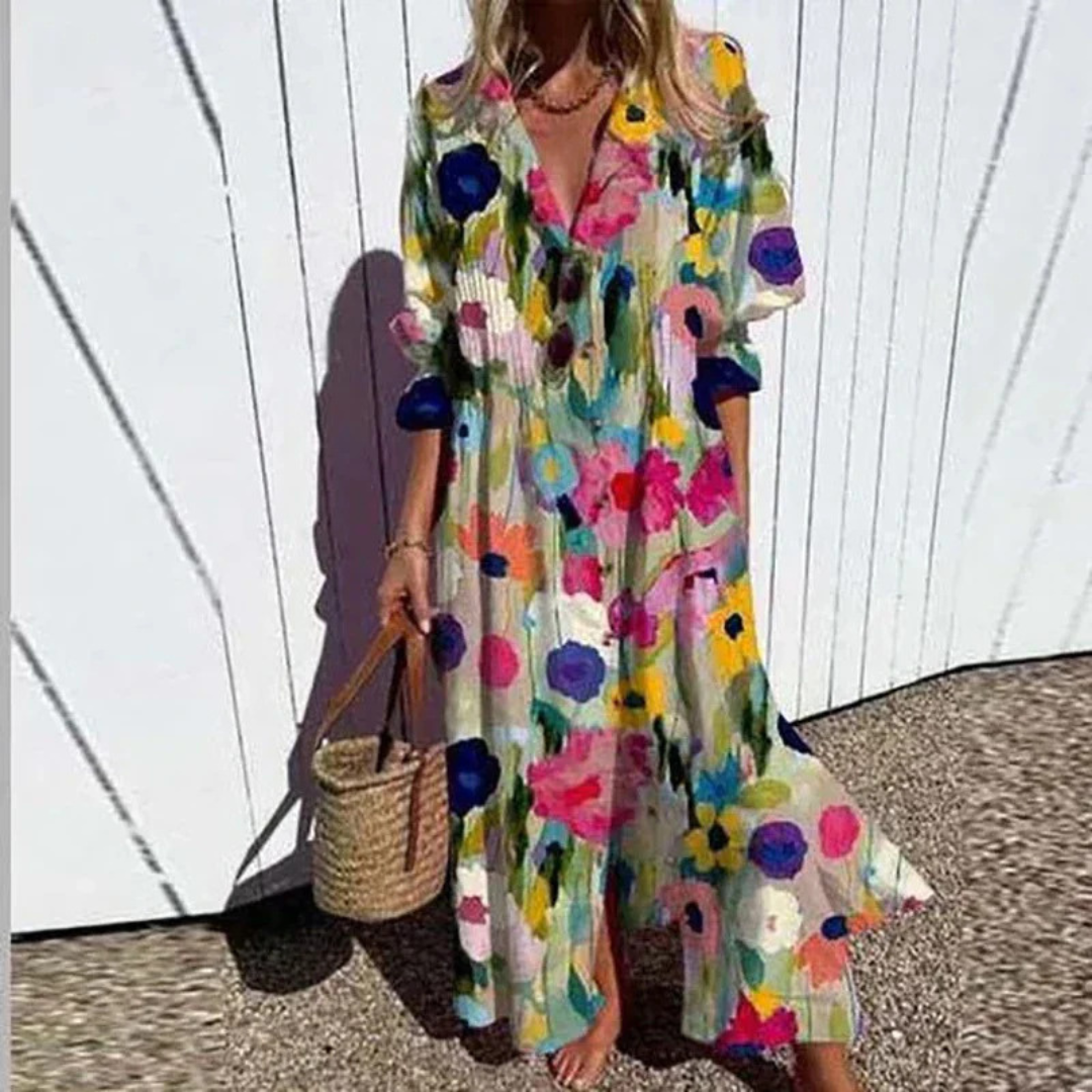 Kateřina | Boho kleit avara siluetiga