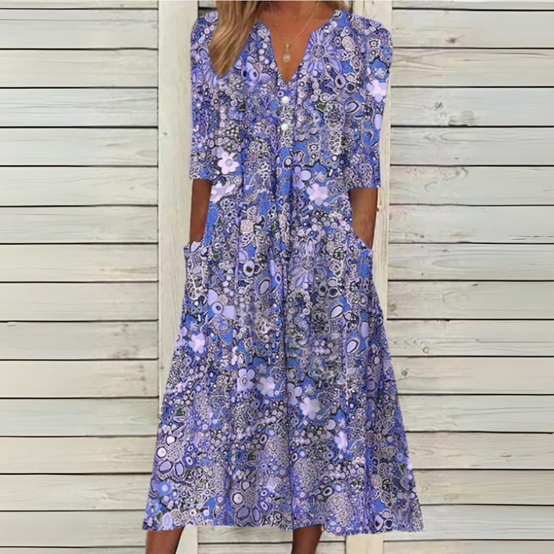 Livia | Võluv suvekleit loomulikule elegantsile
