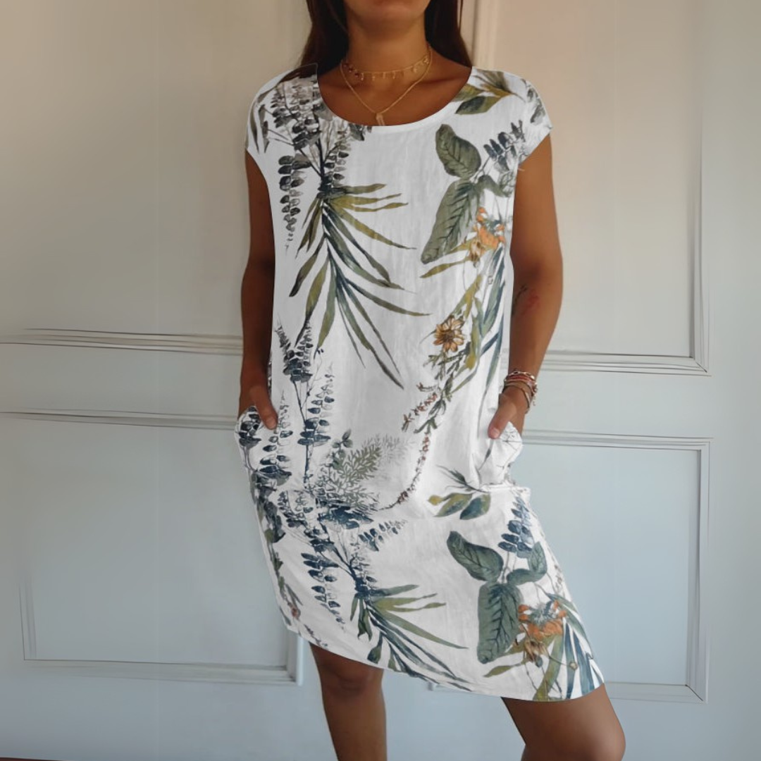 Johana | Elegantne kleit õmblusdekolteega