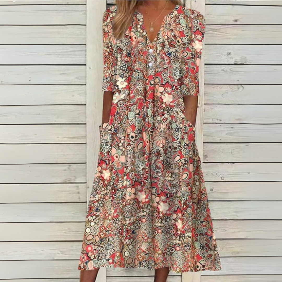 Livia | Võluv suvekleit loomulikule elegantsile