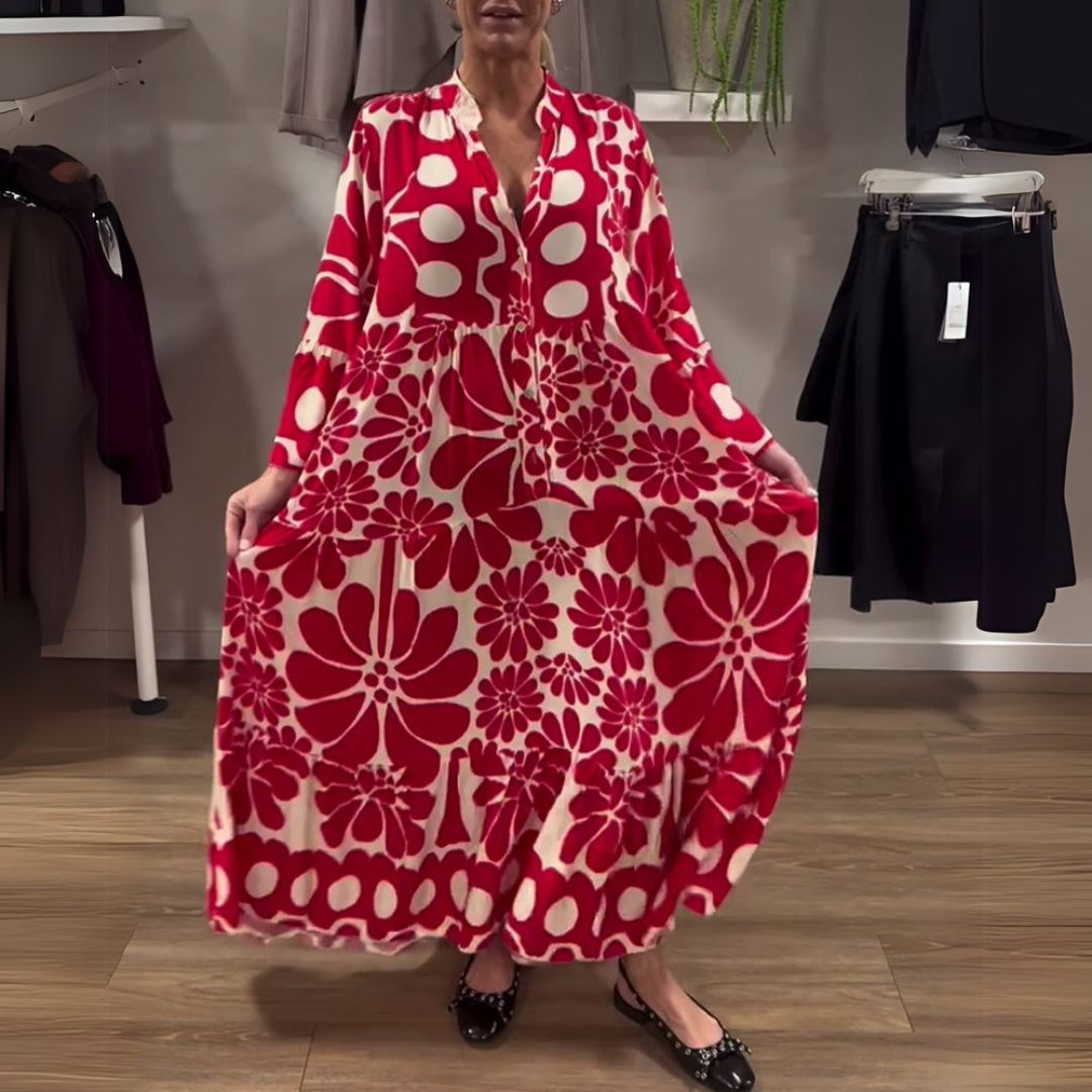 Tália | Elegantne lilleline maksikleidi