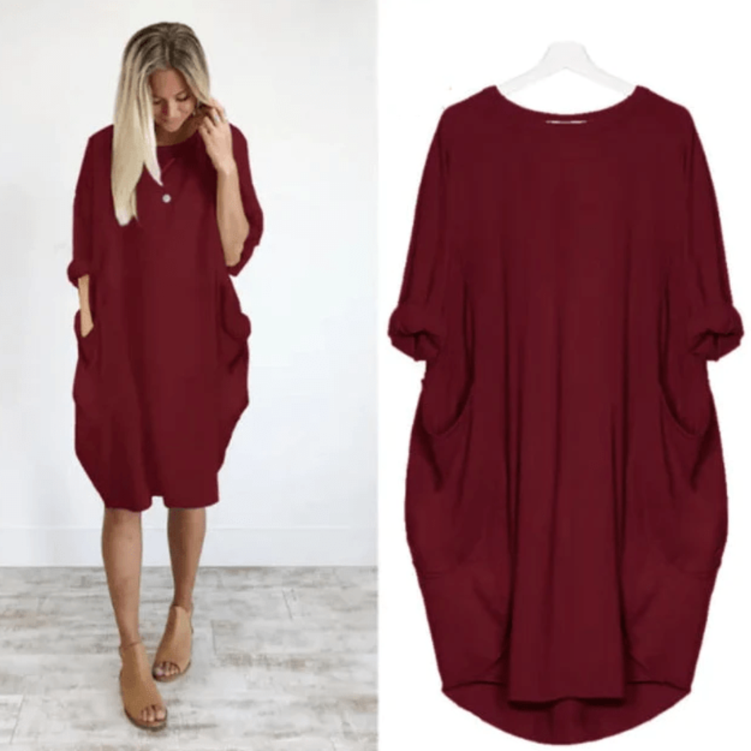Mieke | Elegantne kleit taskutega