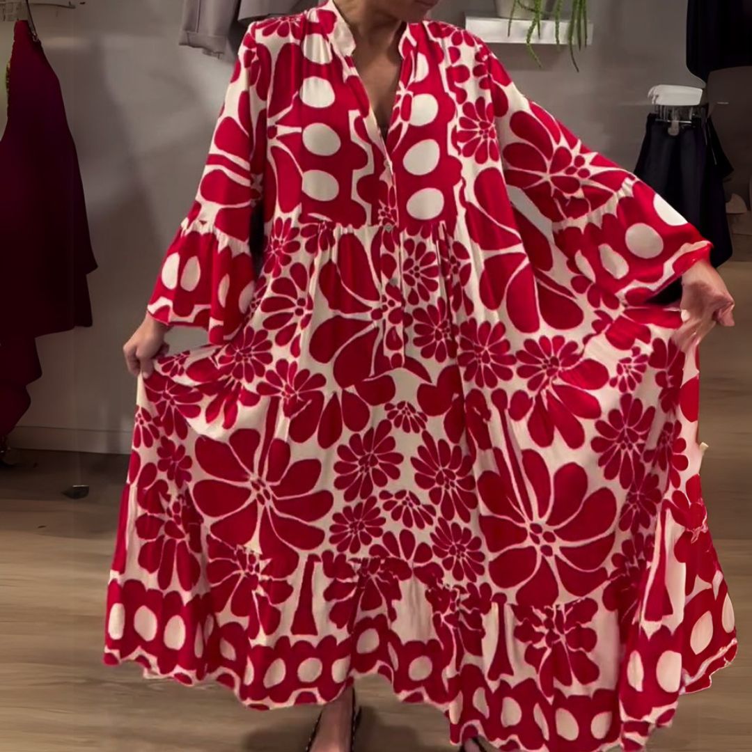 Tália | Elegantne lilleline maksikleidi