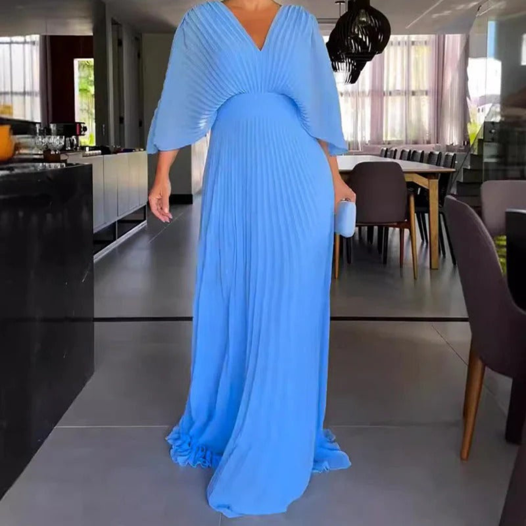 Vera | Plisseeritud kleit elegantsiga