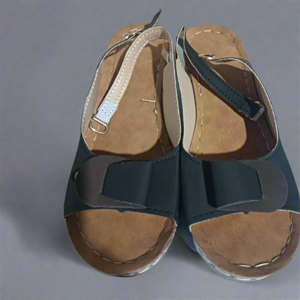 Clara | Retro Wedge sandaalid naistele – Mugavus ja stiil