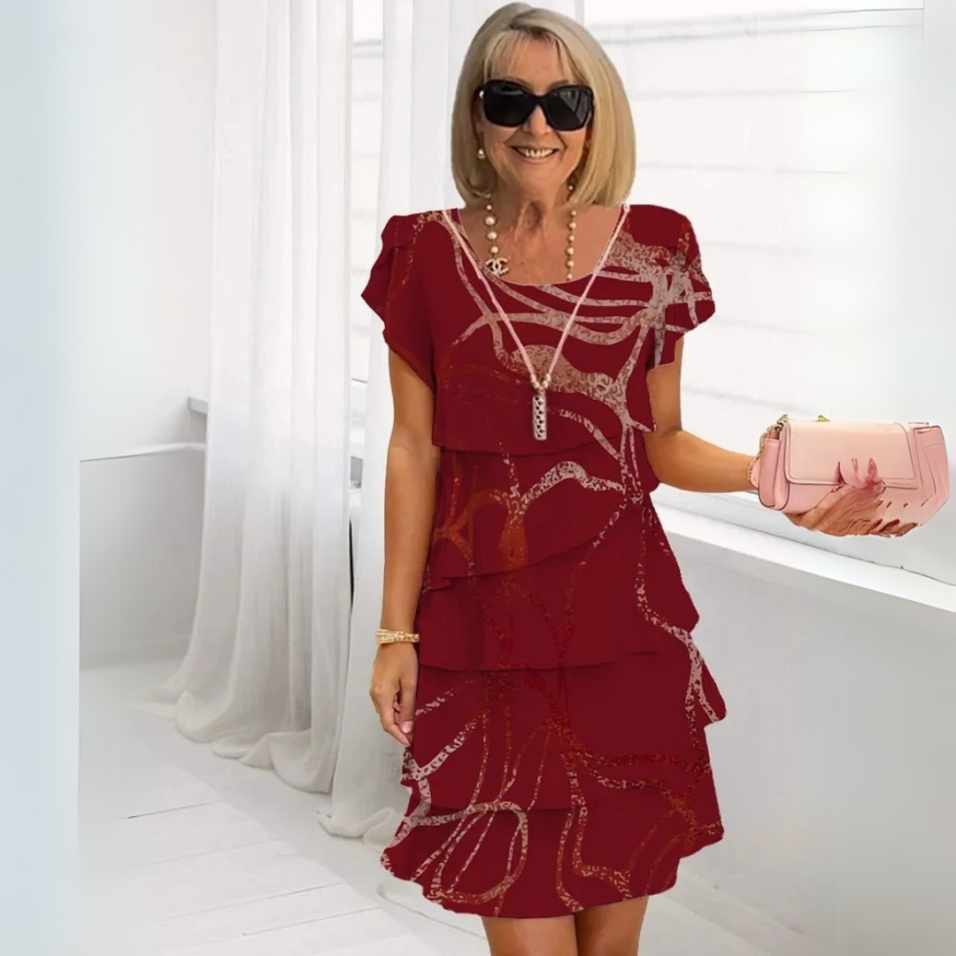 Karolína | Elegantsed leopardimustrilised kleit