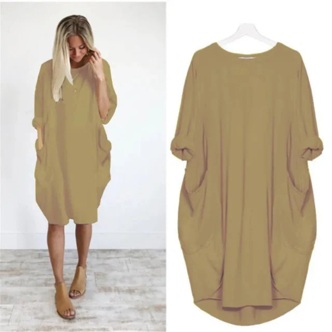 Mieke | Elegantne kleit taskutega
