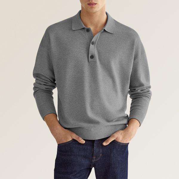 Romain | Polo pikkade varrukatega