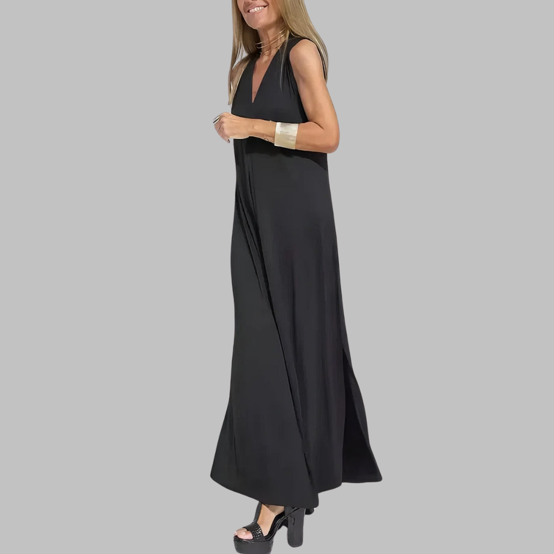 Jana | Elegantsed maxi kleit + sobiv kampsun KINGITUSENA