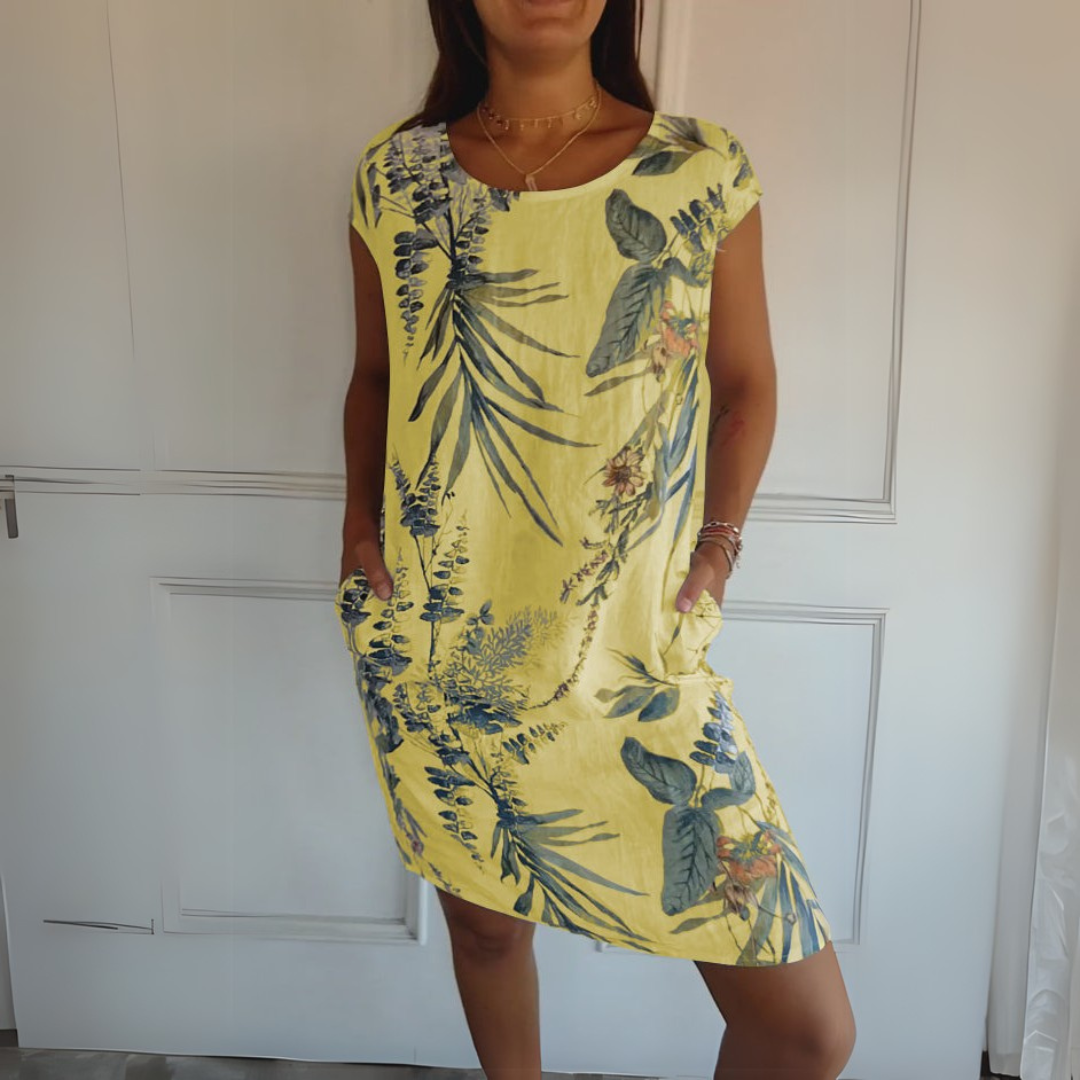 Johana | Elegantne kleit õmblusdekolteega