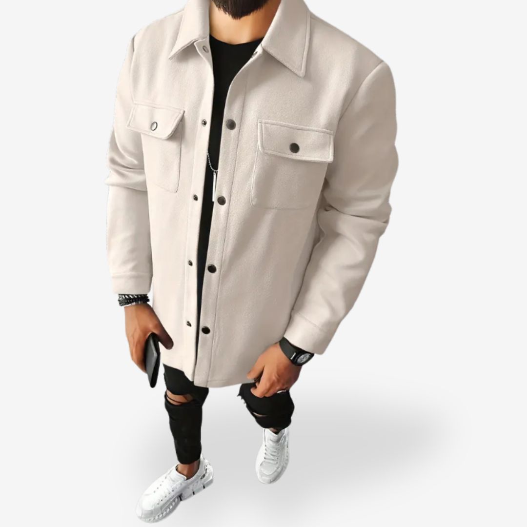 Meeste Casual Overshirt Premium ja Mugav
