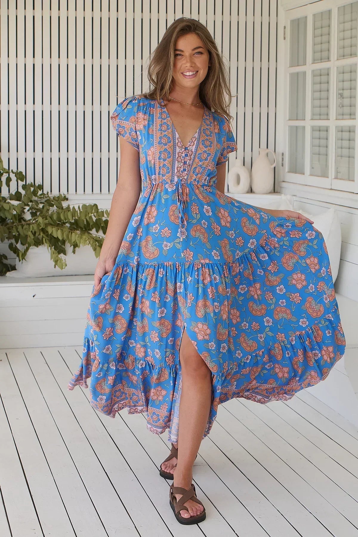 Solara | Boho suve maksikleit