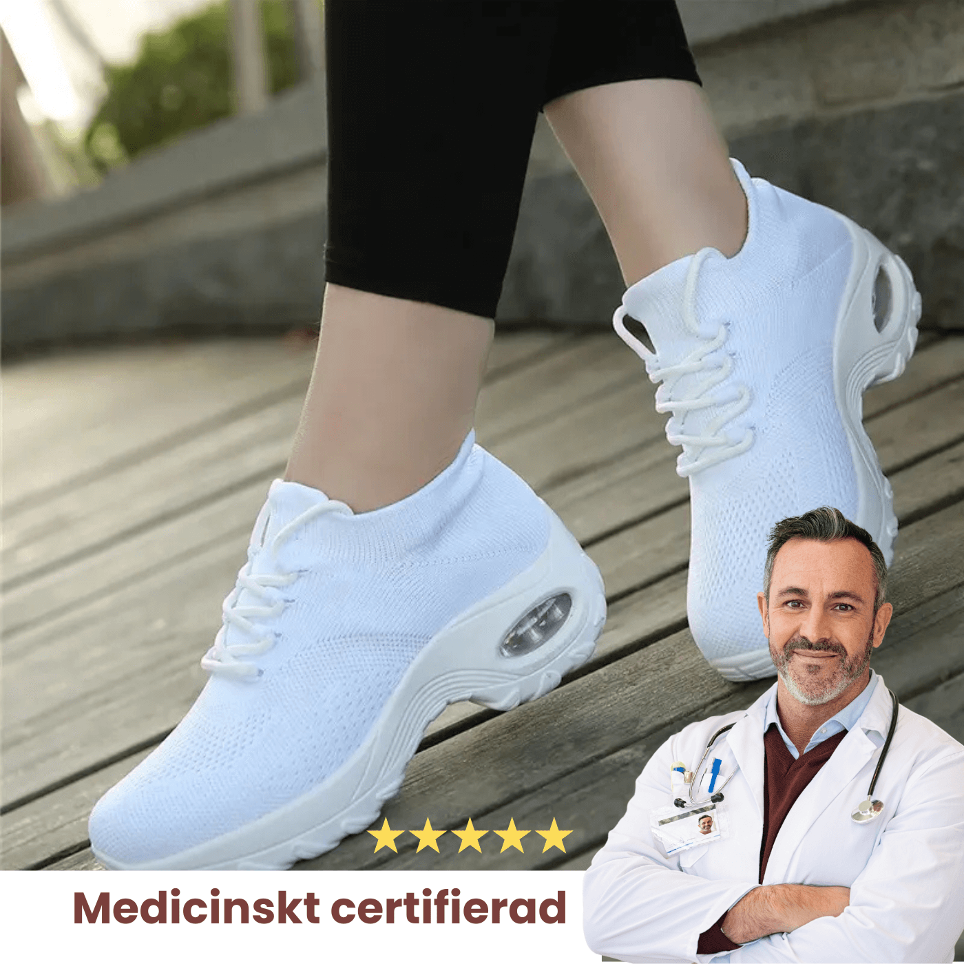 OrthoStep™ – Ortopeedilised Mugavad Kingad Põrutuse Neelamisega