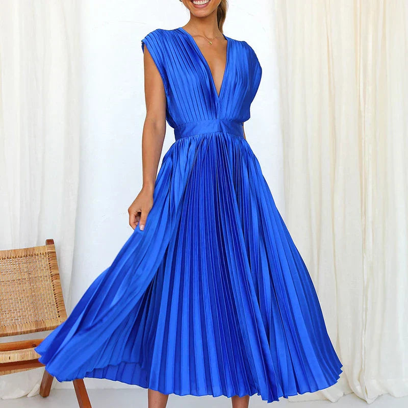 Ženeva | Elegantne klosterdatud maxi kleit