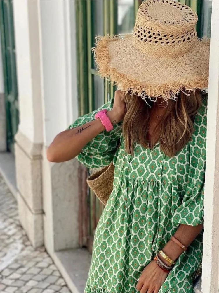 Aprill | Boho maxi kleit