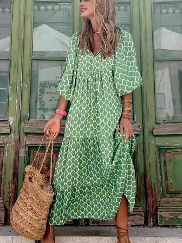 Aprill | Boho maxi kleit