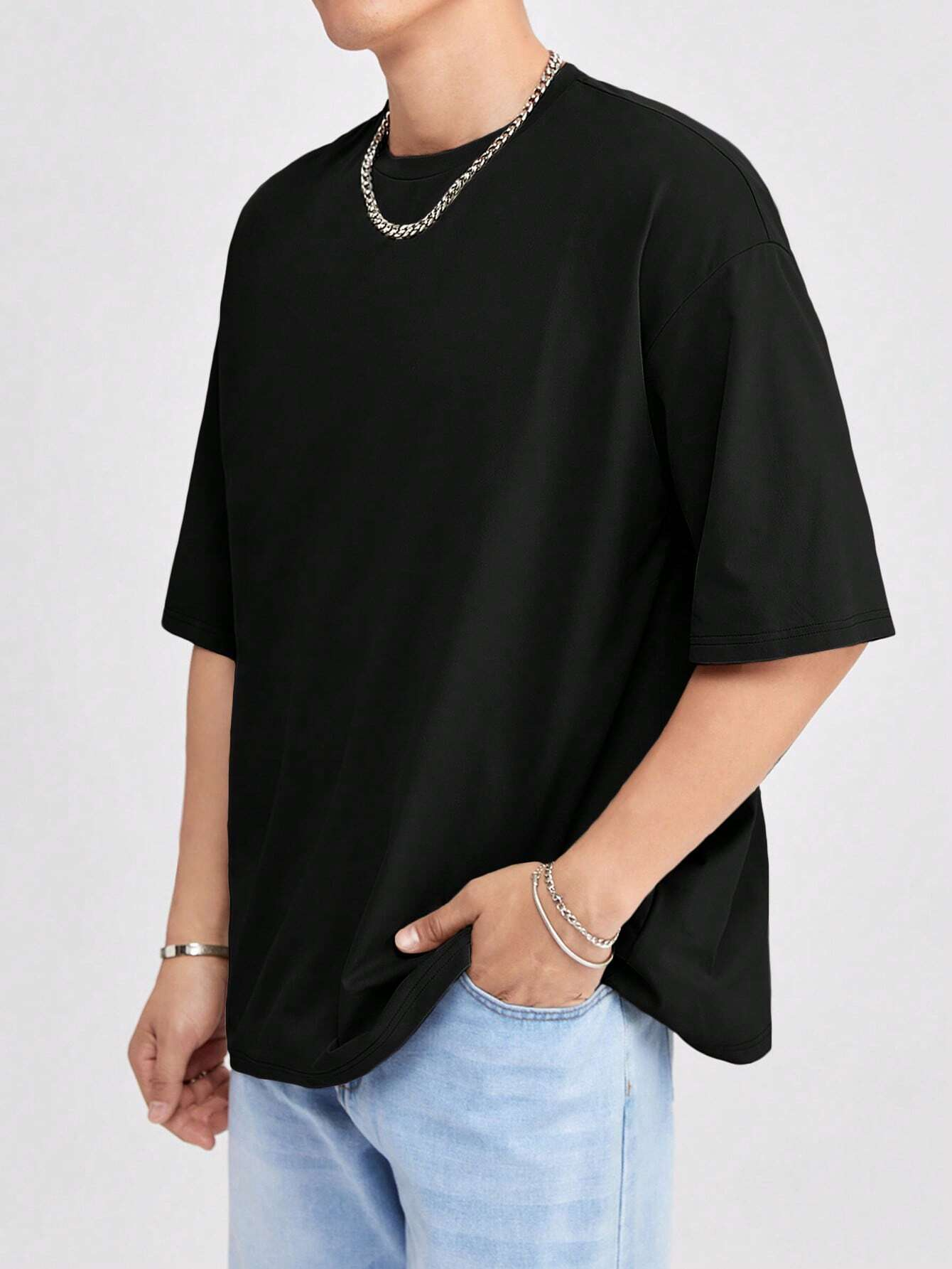 Bram | Stiilsed mustad oversized särk suvehooajaks