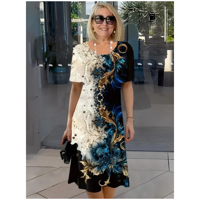 Florencia™ | Suvekleit 3D Lilletrüki ja Õhulise Kergusega 🌸