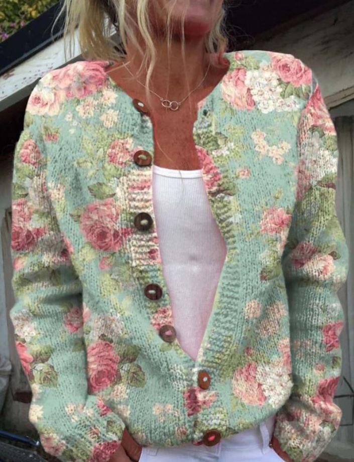Sanne | Elegantne vest lillemustriga