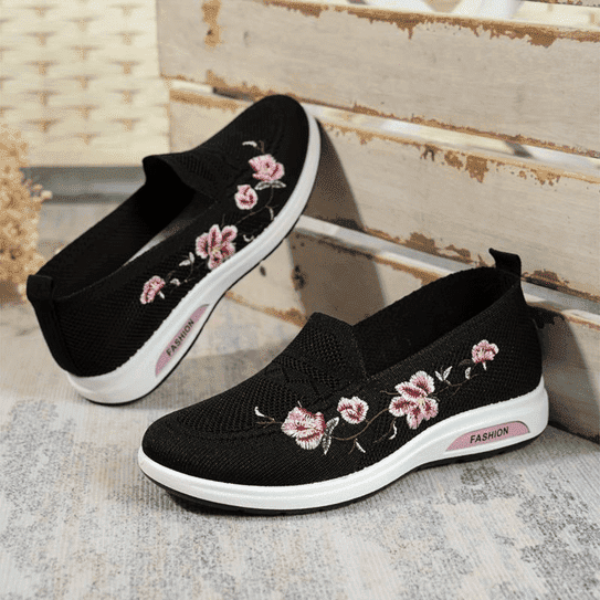 Lily™ – Mugavad ortopeedilised slip-on kingad elegantsete lilledega