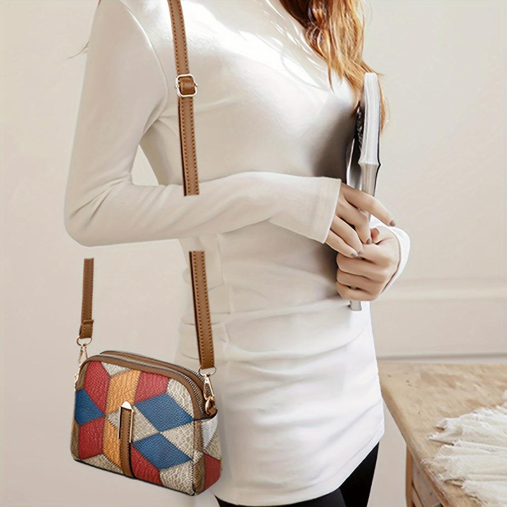 Luna | Mini õlakott patchwork stiilis