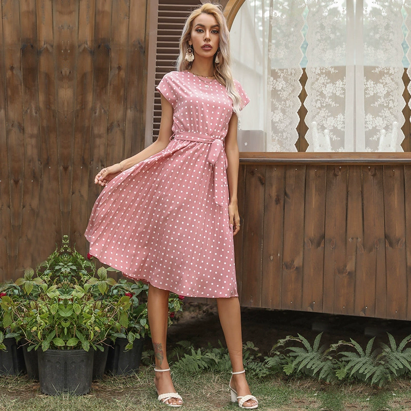 Shania | Elegantne täpiline kleit