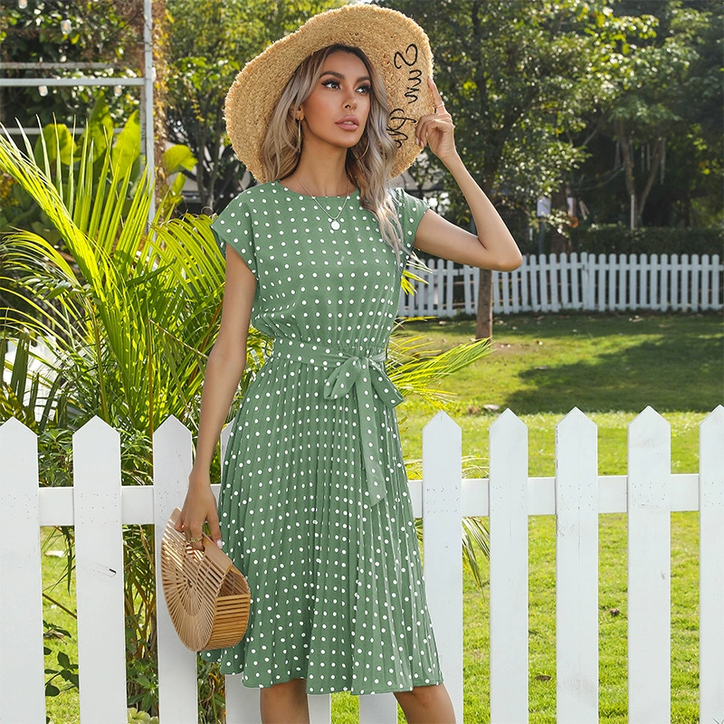 Shania | Elegantne täpiline kleit