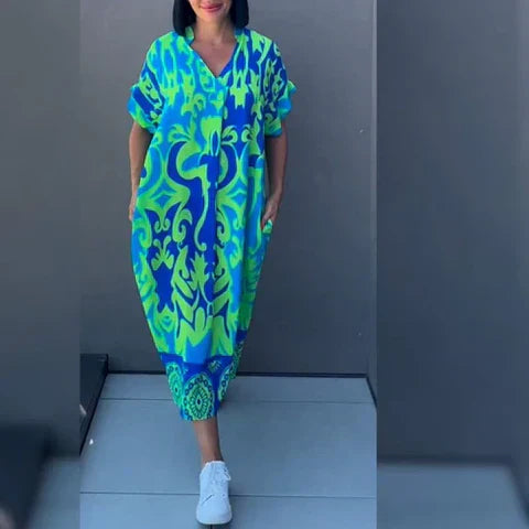 Michaela | Romantiline lillekleit elegantselt välimusele