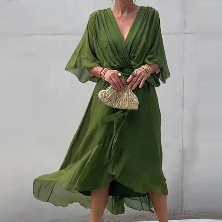 Ava’s Grace | Midi kleit volangidega