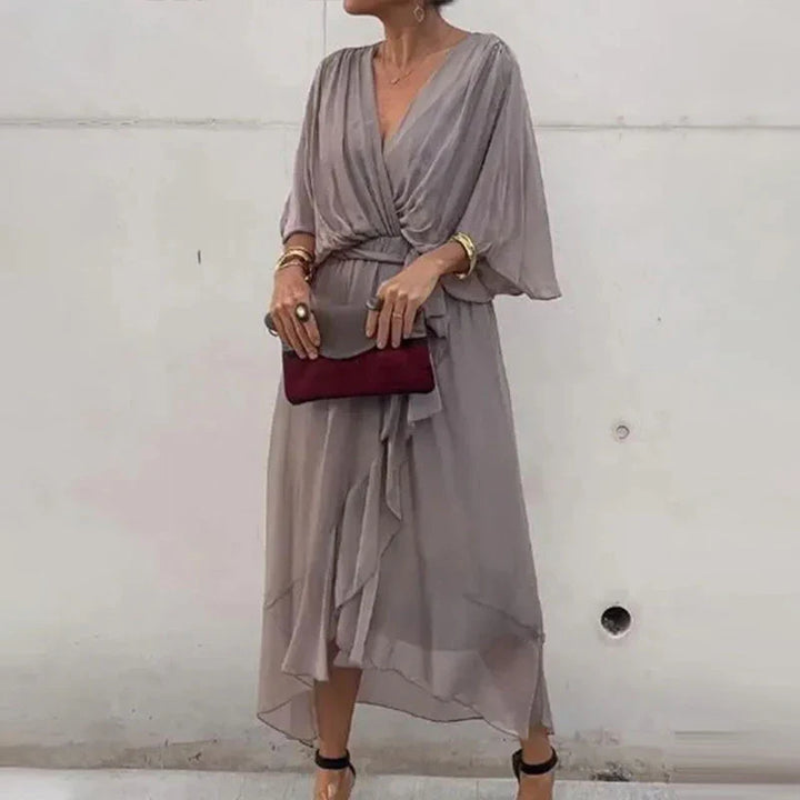 Ava’s Grace | Midi kleit volangidega